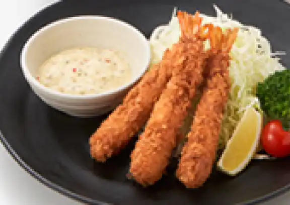 エビフライ定食
